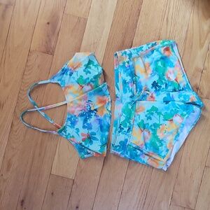 Athleta Girl 2 piece bathing suit XL/14